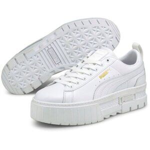 Puma - Womens Mayze Classic Shoes, size 8 US womens, oclor white.